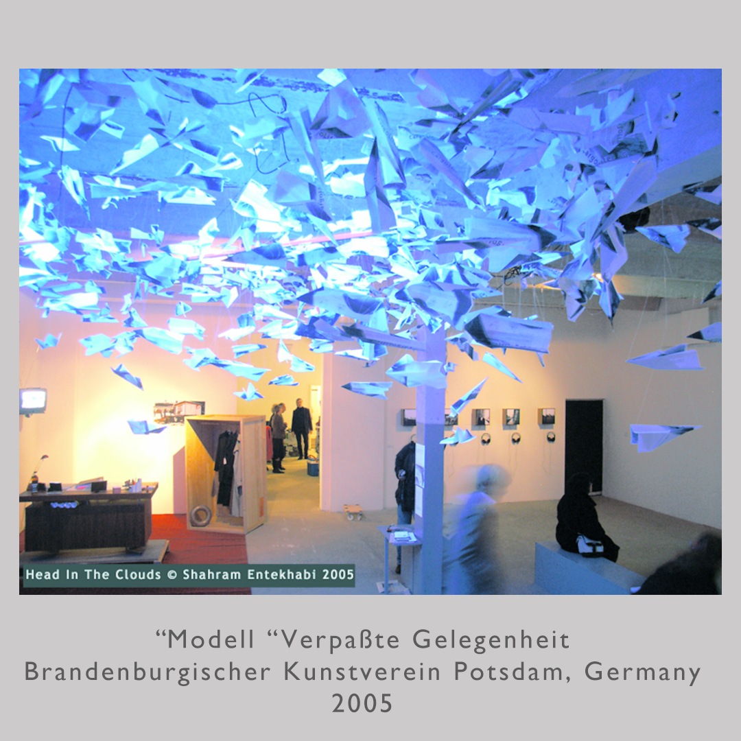 Modell “Verpaßte Gelegenheit” - Symptome der Überforderung
Brandenburgischer Kunstverein Potsdam, Germany
2005